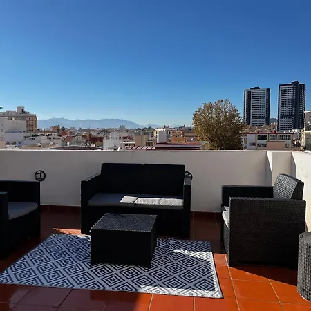 Apartment Barcelo 30, Terrace, Center, Garage On Request, Quite Neighborhood, Ba Málaga